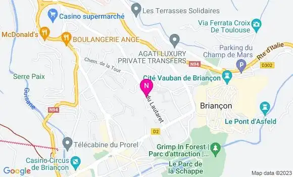 Localisation Mtre Benjamin Sarah