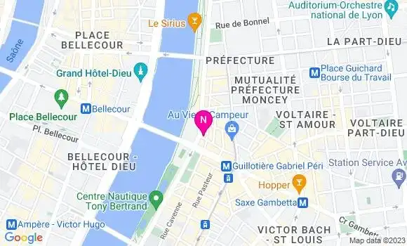 Localisation Mtre Gilbert Bertrand