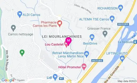 Localisation Mtre Leysalle Maud