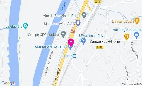 Localisation Mtre Ponsero Céline