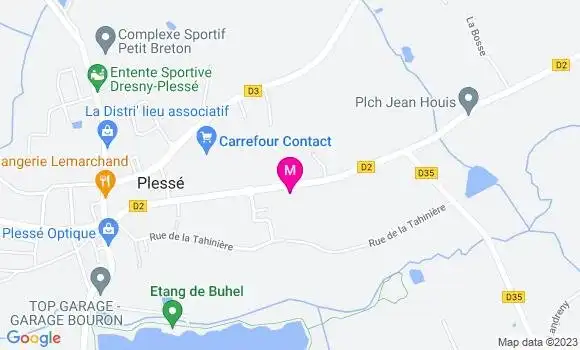 Localisation Mtre Borgard Fabienne