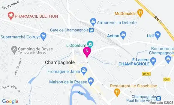 Localisation Mtre Beaudoux Marie Charlotte