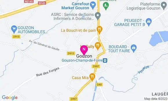Localisation Mtre Roudier Gaëlle