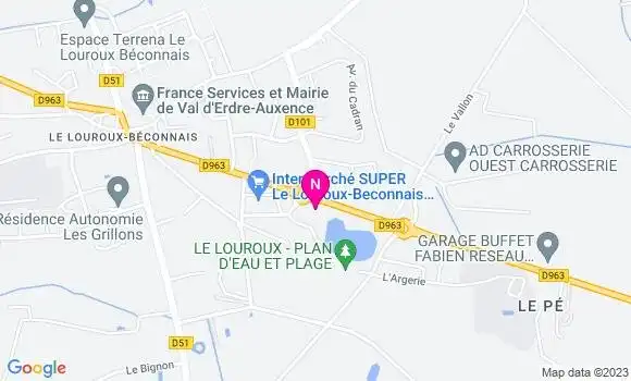 Localisation Mtre Paillé Paul Hervé