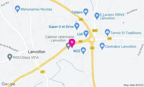 Localisation Mtre Pichot du Mezeray Gildas
