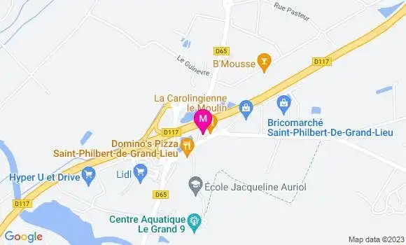 Localisation Mtre Robin Laurent