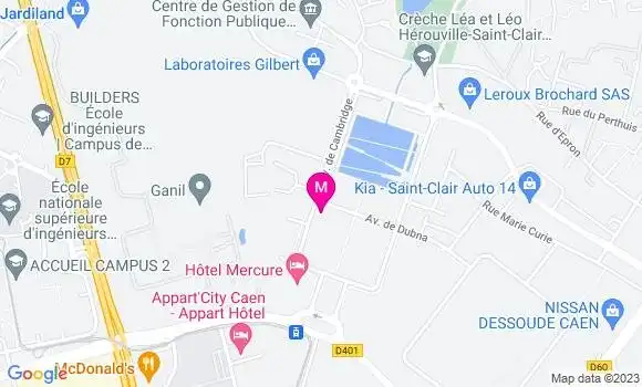 Localisation Mtre Berthier Ingrid