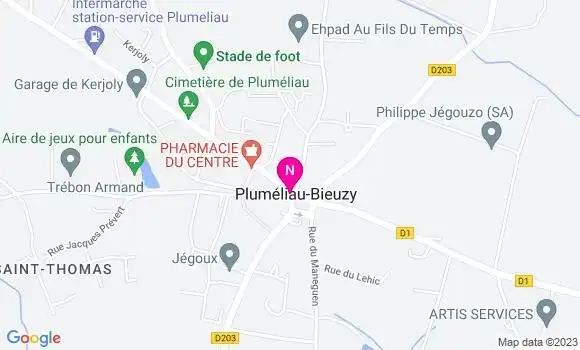 Localisation Mtre Merrien Xavier