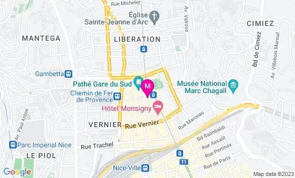 Localisation Mtre Le Goff Alexia