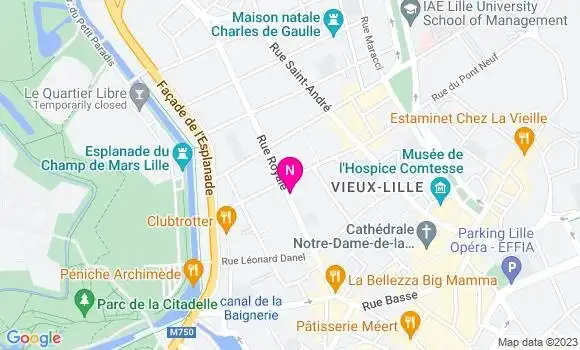 Localisation Mtre Duriez Thibaut