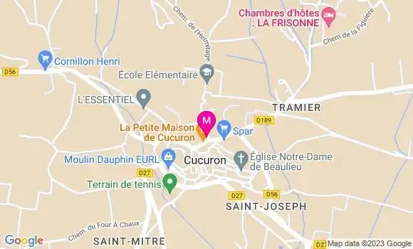 Localisation Mtre Géraudie Camille