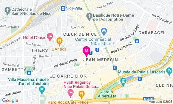 Localisation Mtre Rey Magali