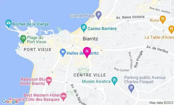 Localisation Mtre Cravero Numa