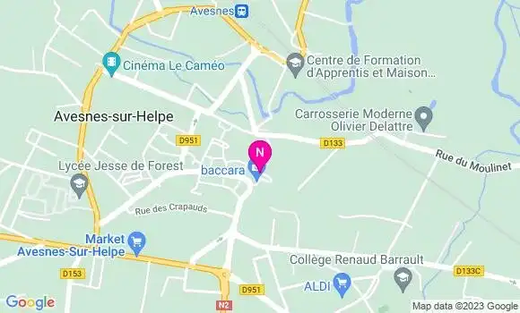 Localisation Mtre Deudon Seneschal Emeline
