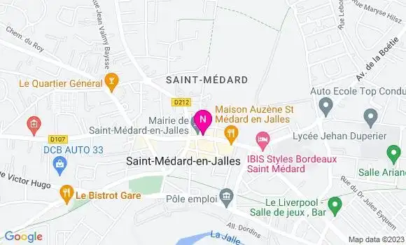 Localisation Mtre Baron Charlène