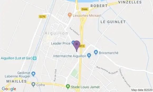Localisation Mtre Fragnier Pares Christine