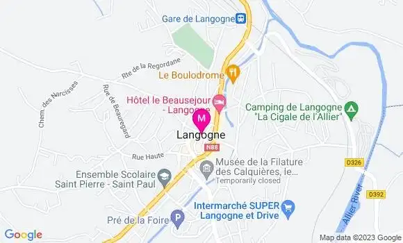 Localisation Mtre Beulque Ophélie