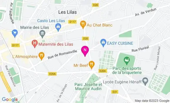 Localisation Mtre Claudepierre Frank