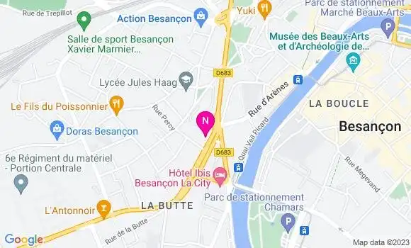 Localisation Mtre Magnin Sophie