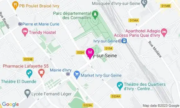 Localisation Mtre Allary Aurélien