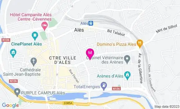 Localisation Mtre Klifa Jonathan