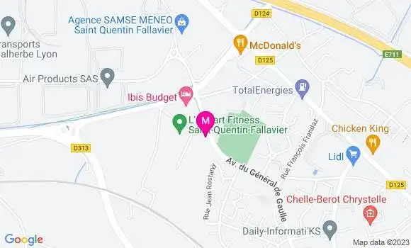 Localisation Mtre Four Bromet Marina