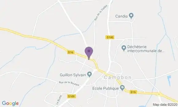 Localisation Mtre Thomas Julien