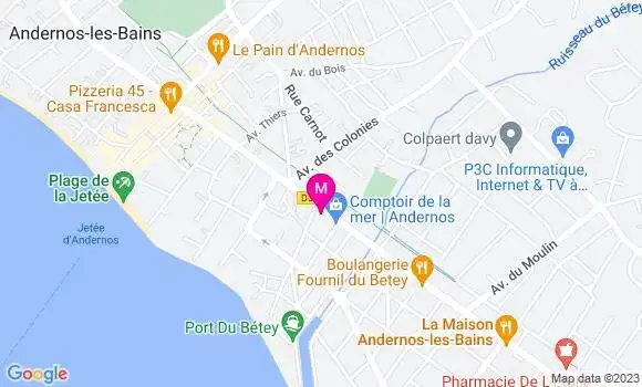 Localisation Mtre Golfier Coralie
