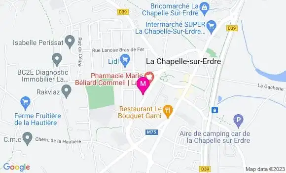 Localisation Mtre Touyre Danielle