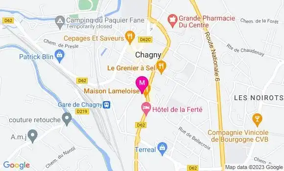 Localisation Mtre Menand Tiphaine