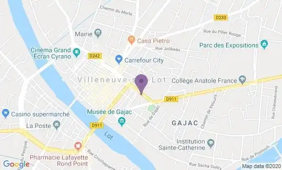 Localisation Mtre Calvet François
