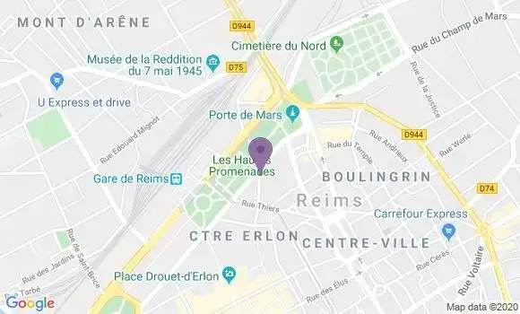 Localisation Mtre Reboul Delloye Laurence