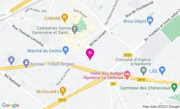 Localisation Mtre Montaigne Cécile