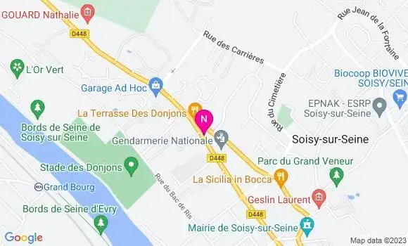 Localisation Mtre Ragonnet Aurélie