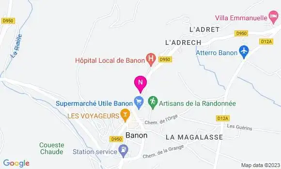 Localisation Mtre Bagarri Caroline