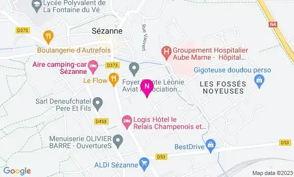 Localisation Mtre Modémé Marie Laure