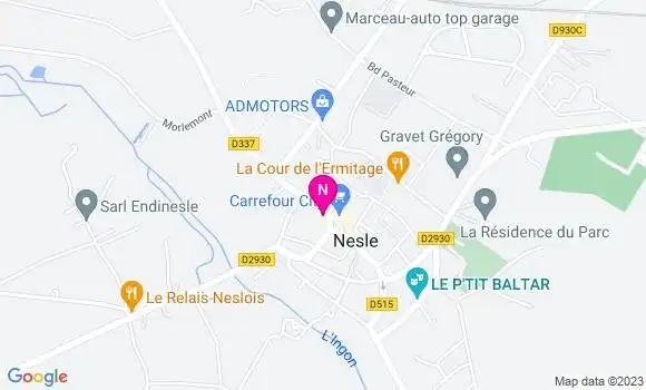 Localisation Mtre Warme Valérie