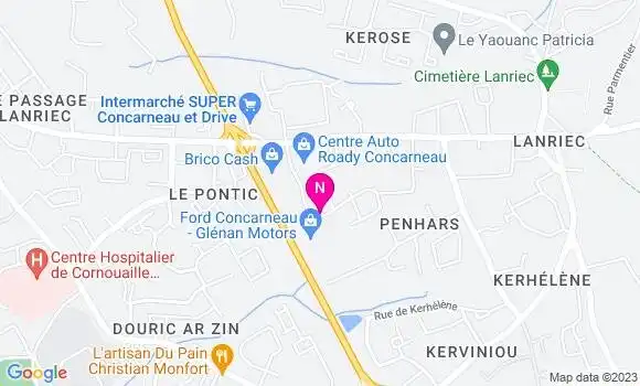 Localisation Mtre Lahuec Jessica