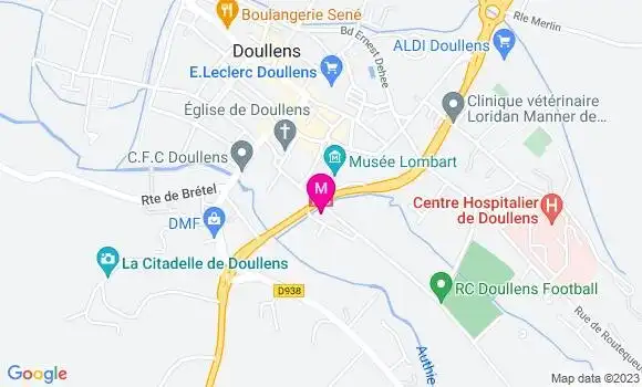 Localisation Mtre Montel Gabin