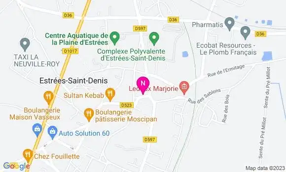 Localisation Mtre Deneufbourg Charlotte