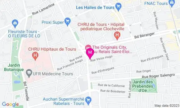 Localisation Mtre Ruel Marinette