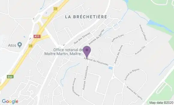 Localisation Mtre Audoire Eric
