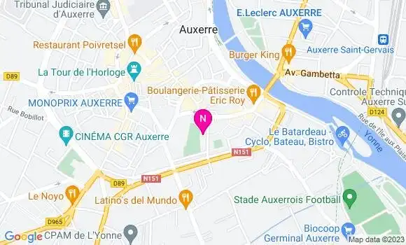 Localisation Mtre Berthelin Laure