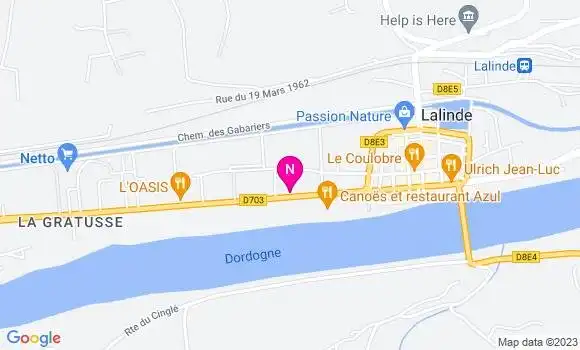 Localisation Mtre Diot Dudreuilh Maylis