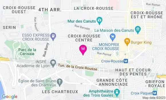 Localisation Mtre Alexandre Christina