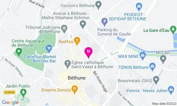 Localisation Mtre Pelc Lucie