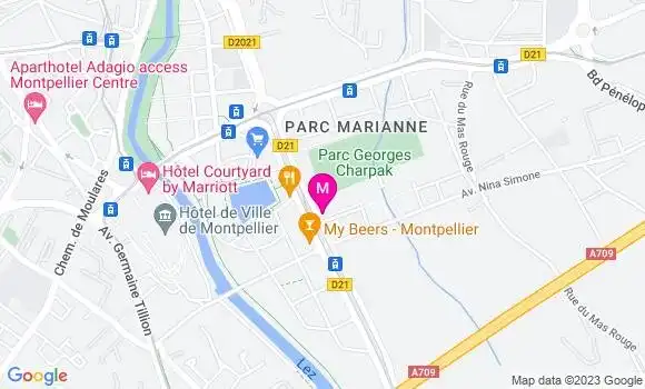 Localisation Mtre Mourcet Magali