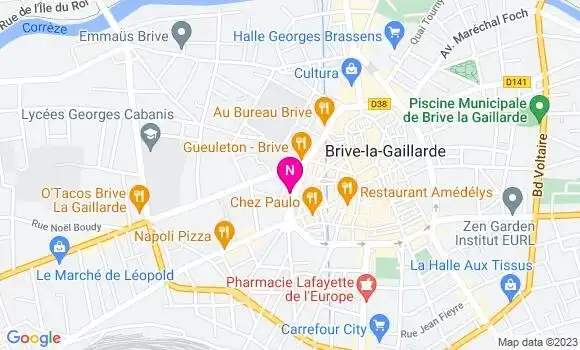 Localisation Mtre Rampon Maria