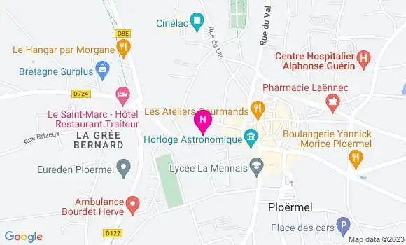 Localisation Mtre Tanguy Nicolas