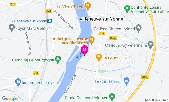 Localisation Mtre Labe Elodie